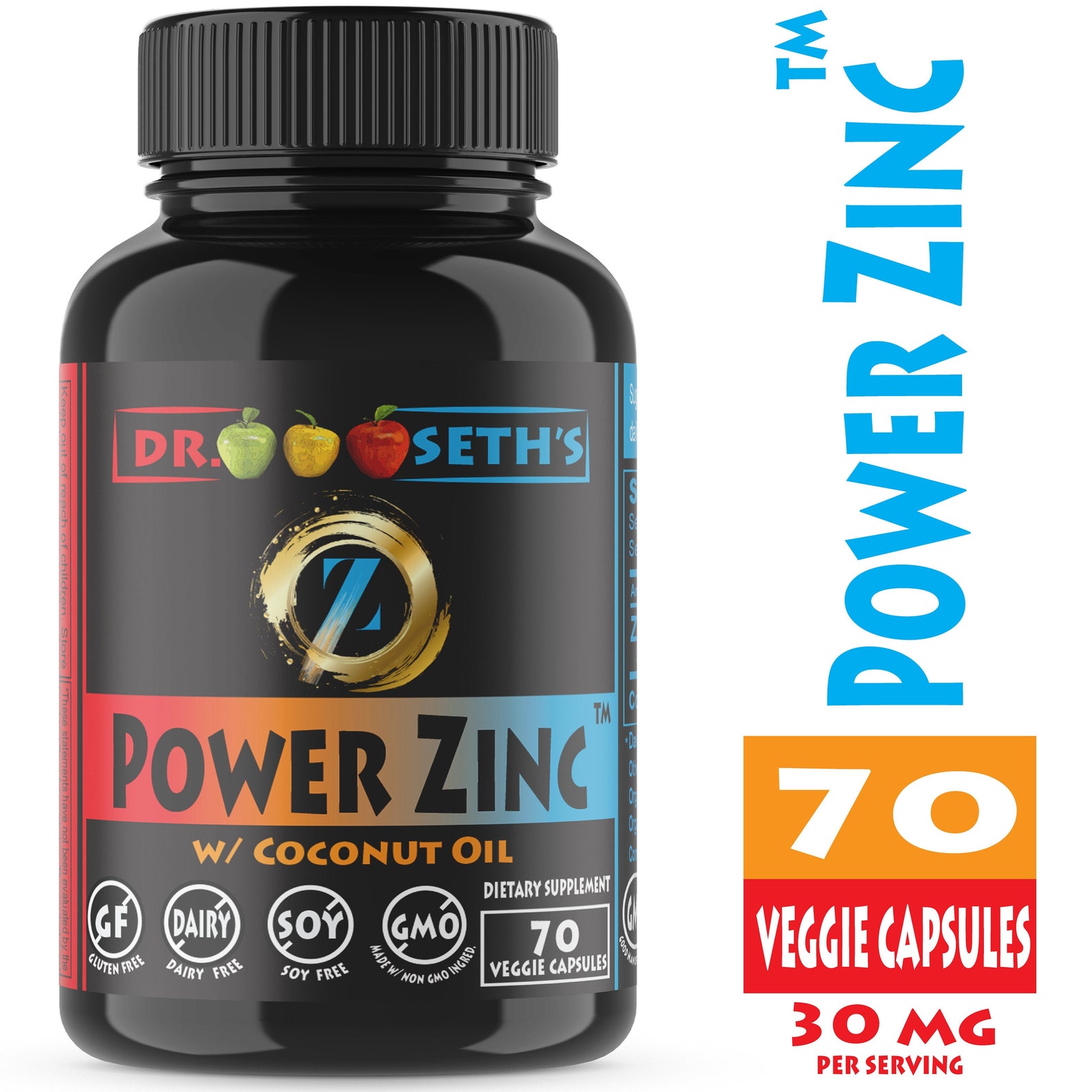 Zinc Supplement in Organic Sunflower Oil & Coconut Oil Zinc Etsy