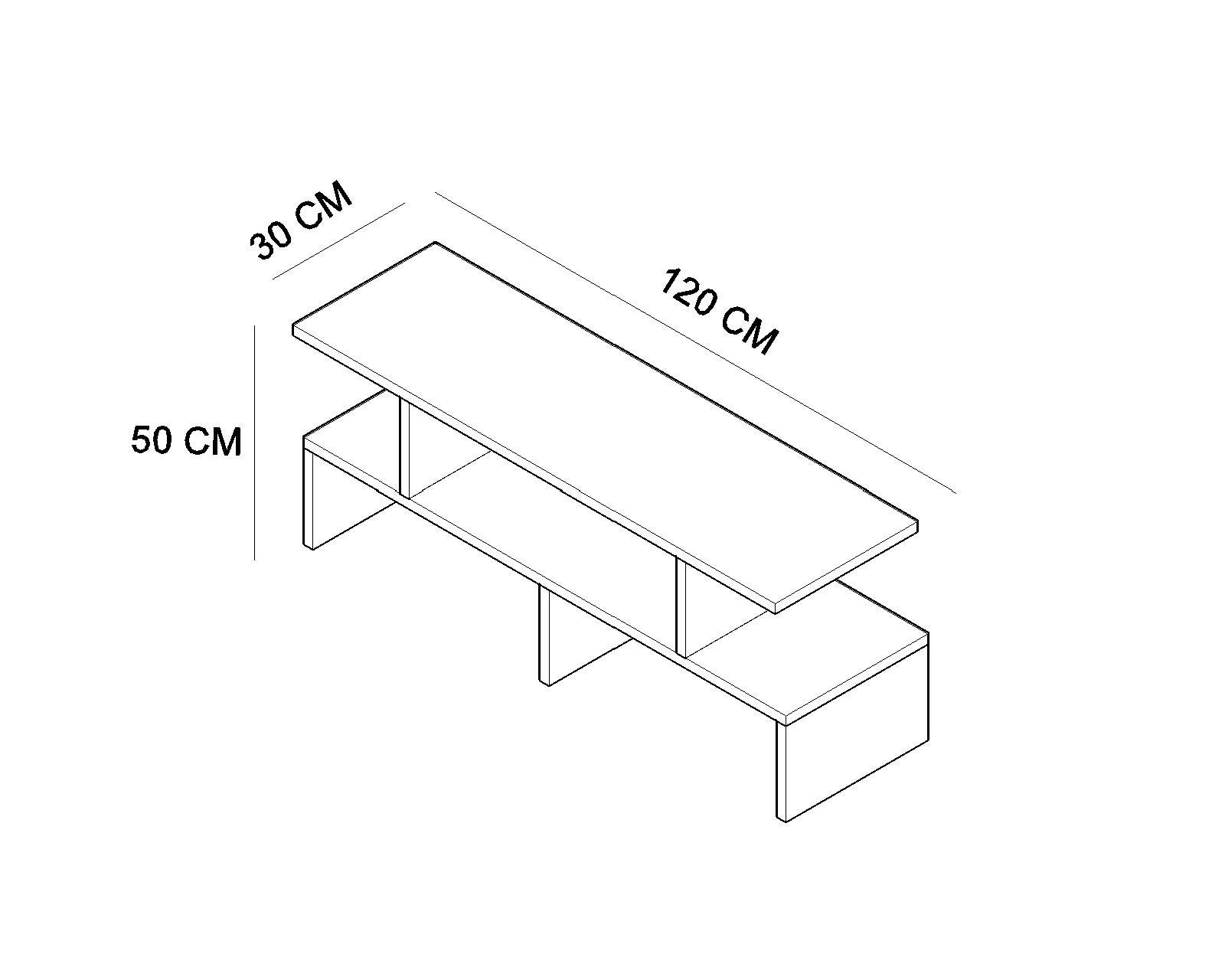 Norsk nordischen Tv-Ständer mit Aufbewahrungseinheiten | Etsy