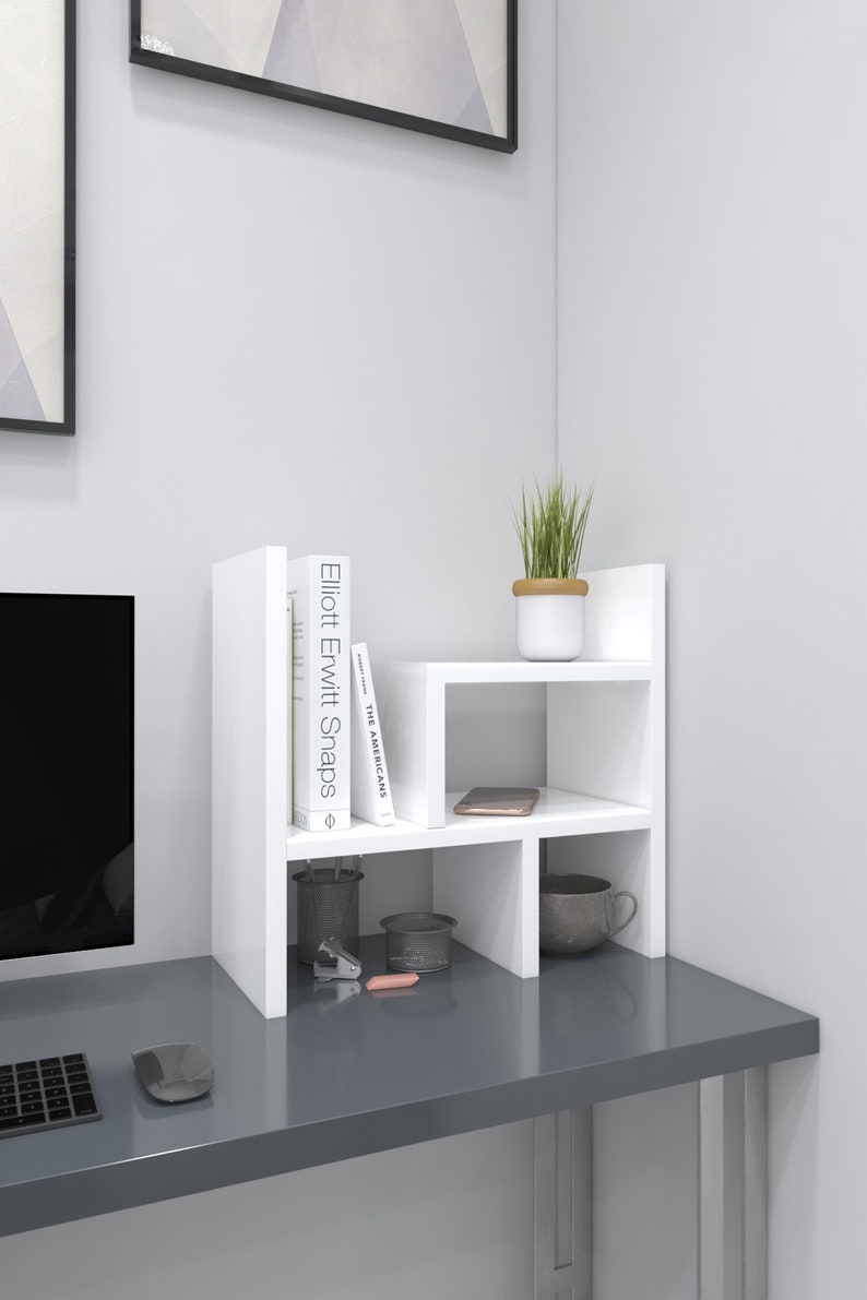 Lena Tabletop Shelf & Organizer Desktop Organizer Desktop Etsy
