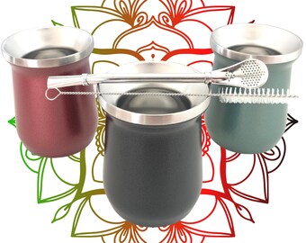 Bombilla pour Yerba Mate. Pratique comme paille filtrante ou