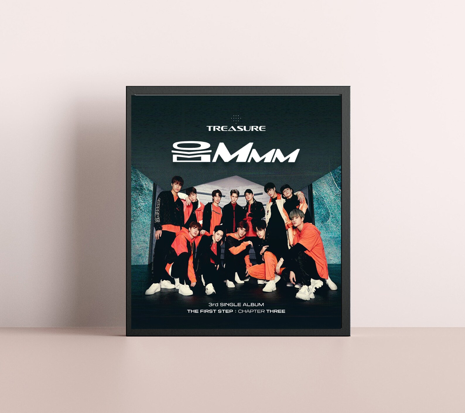 Treasure Mmm Chapter Three Album Cover Kpop Poster Treasure Etsy