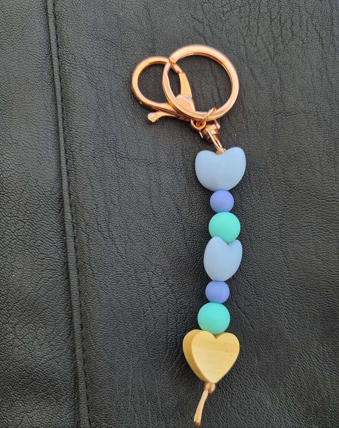 Silicone beads / Silicone bead keyrings / Marguerite beads / Etsy