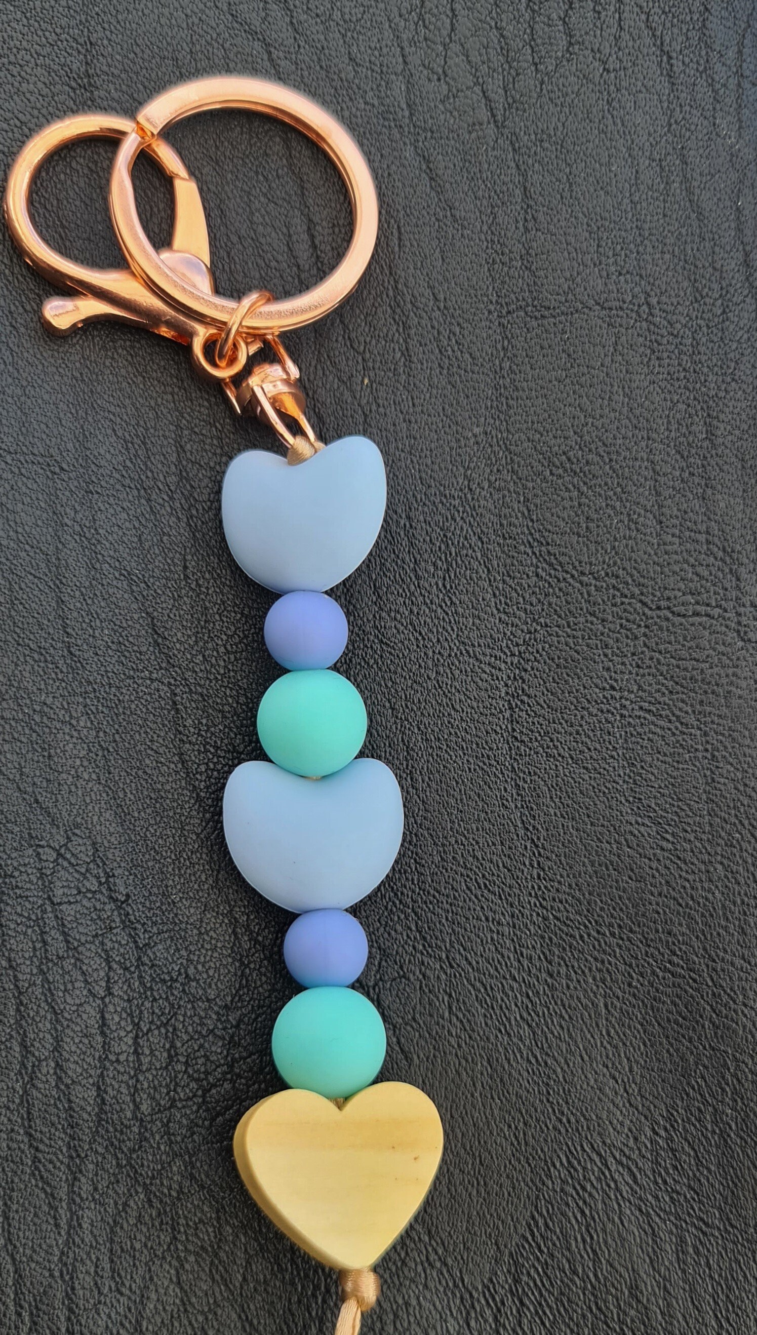 Silicone beads / Silicone bead keyrings / Marguerite beads / Etsy