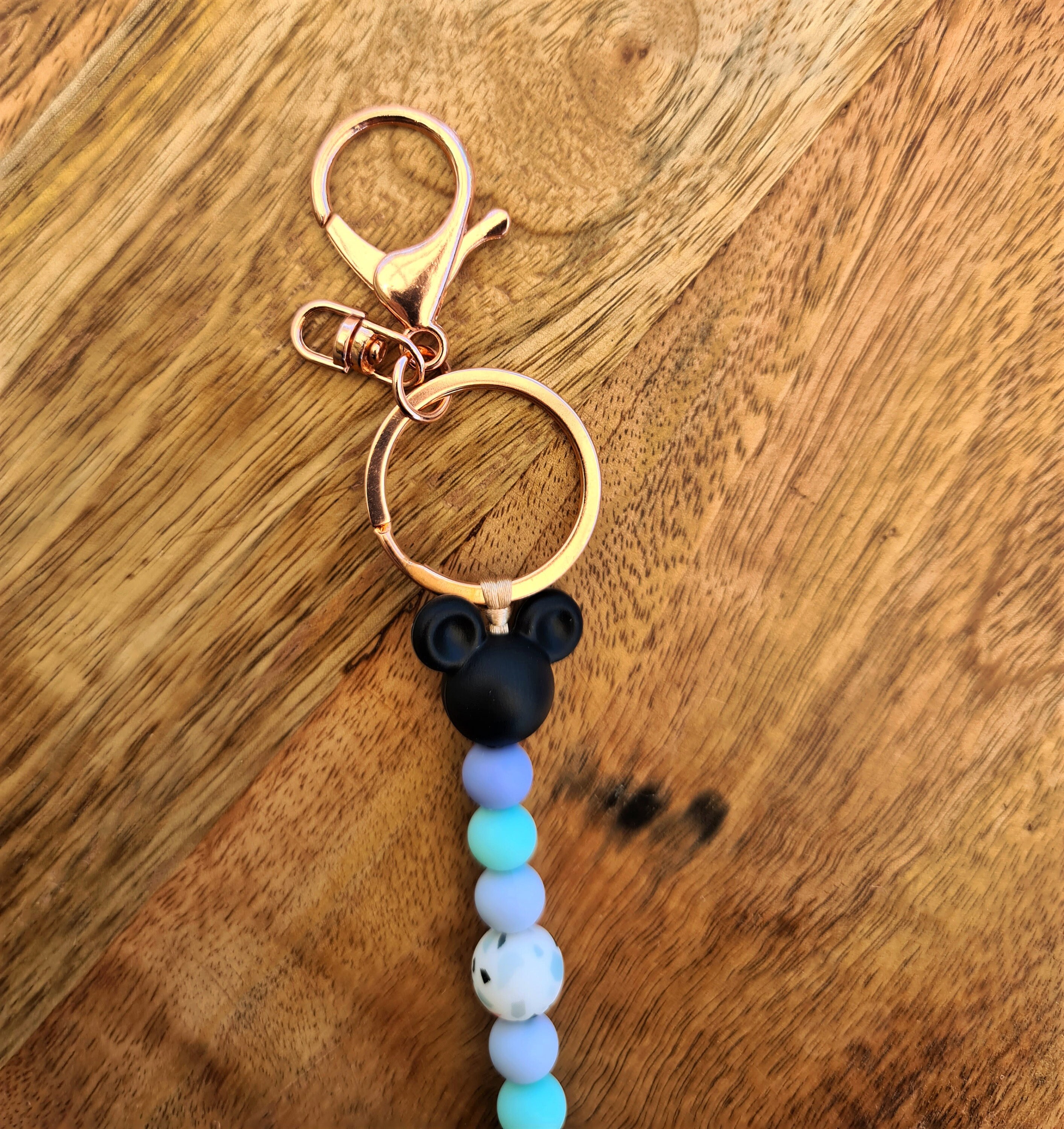 Silicone beads / Silicone bead keyrings / Marguerite beads / Etsy