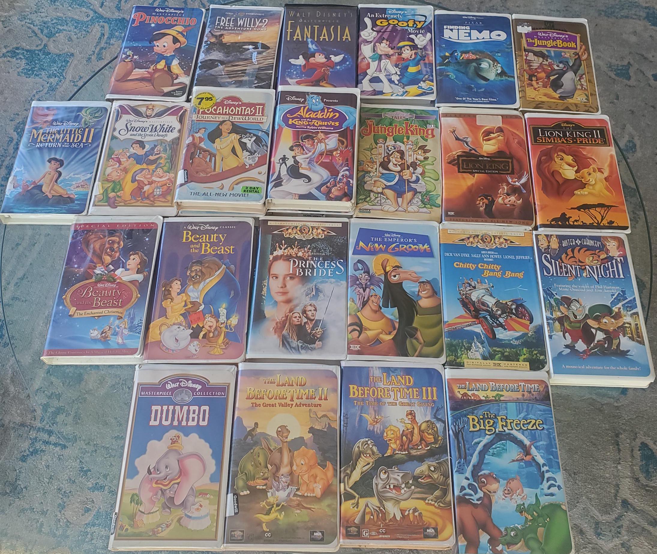 未開封 未使用品 ディズニー　サウンドトラック　ヴィンテージ　アートコレクション Mgm vhs - Etsy 日本