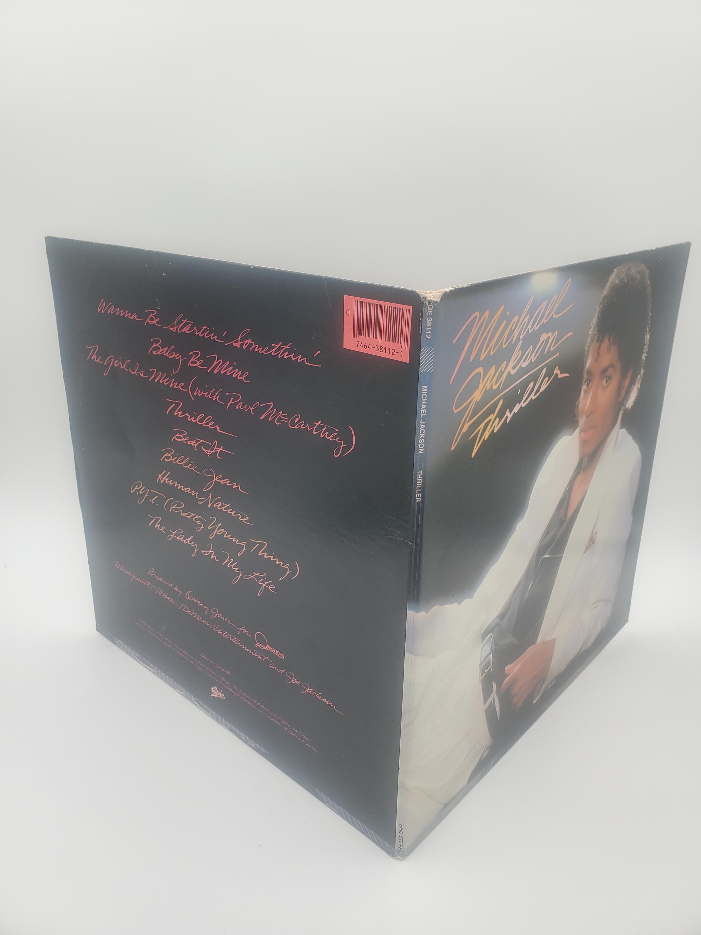 Michael Jackson Thriller 1st Press Misprint Error 1982