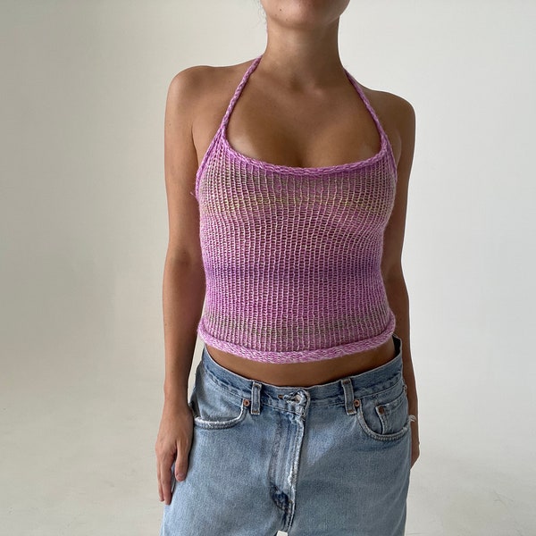 Knit Halter Top