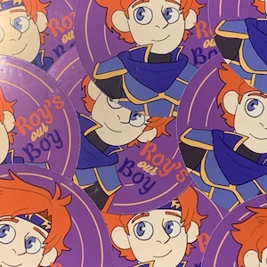 Fire Emblem Roy Glossy Vinyl Sticker