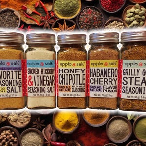 Select Seasonings Set, Seasonings and Mixes, BBQ Seasoning, Everything Seasoning Salt, Meat and Poultry Grill Mixes, Best BBQ Grill Salt Set