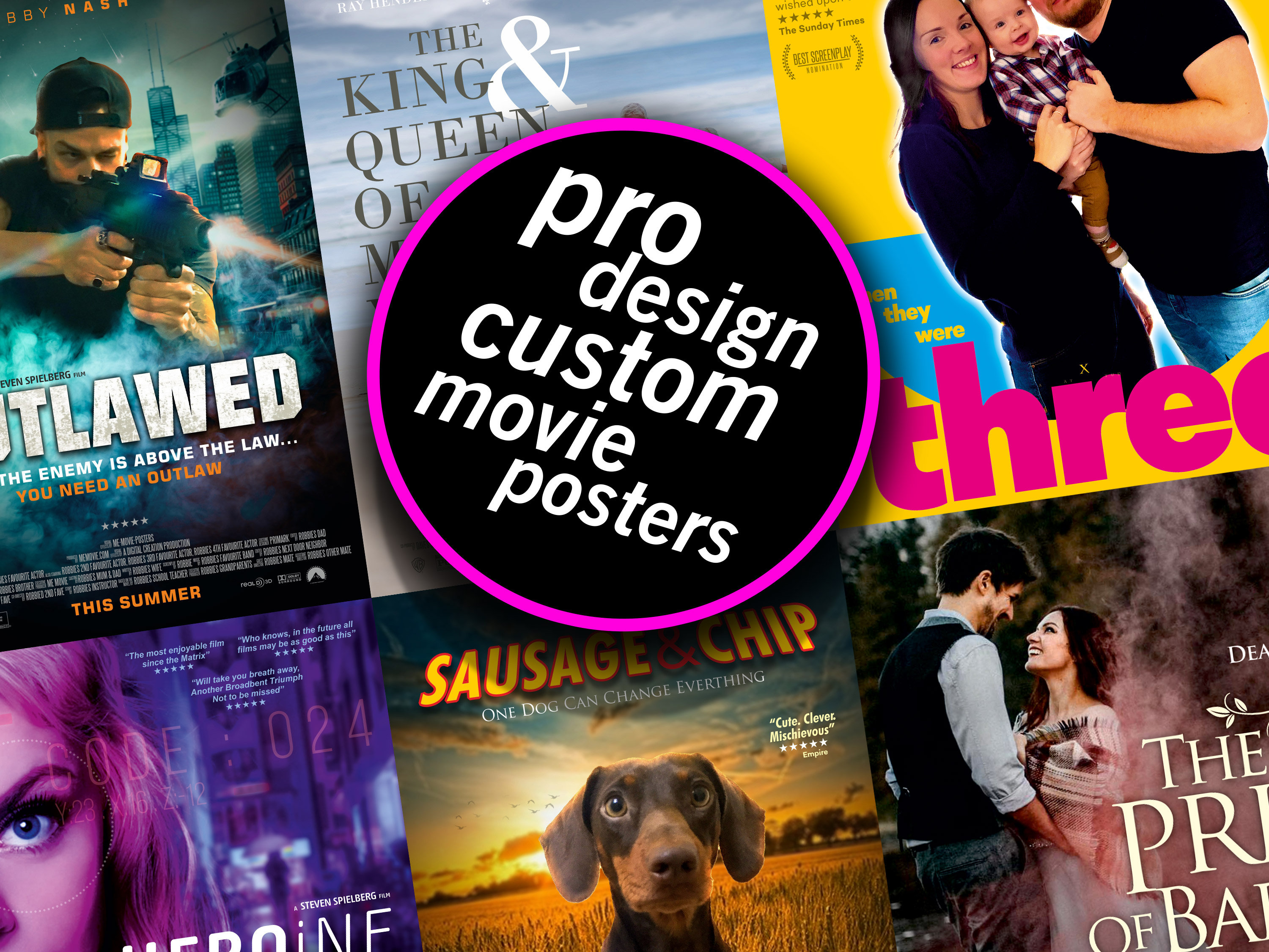 Custom Movie Poster Personalized Poster Custom Art From Etsy