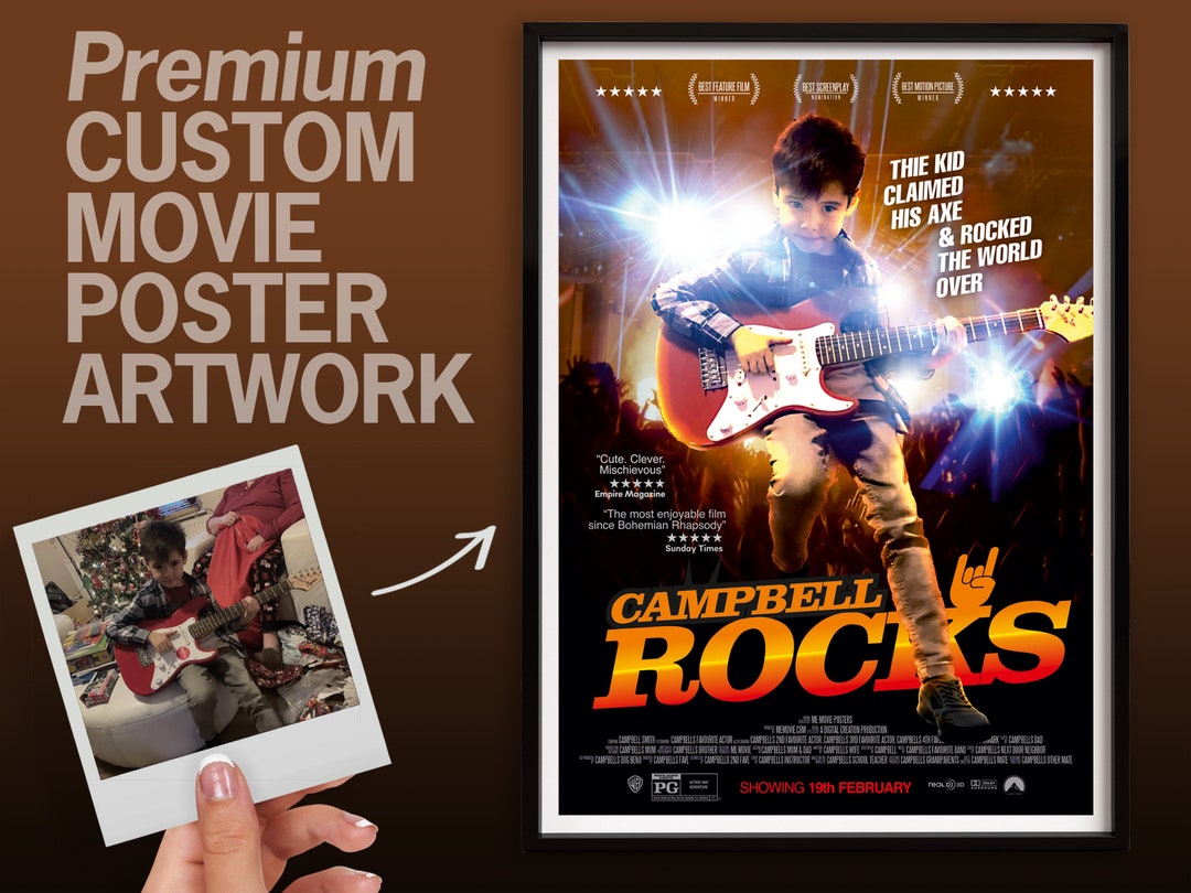 Póster de película personalizado / Impresiones personalizadas