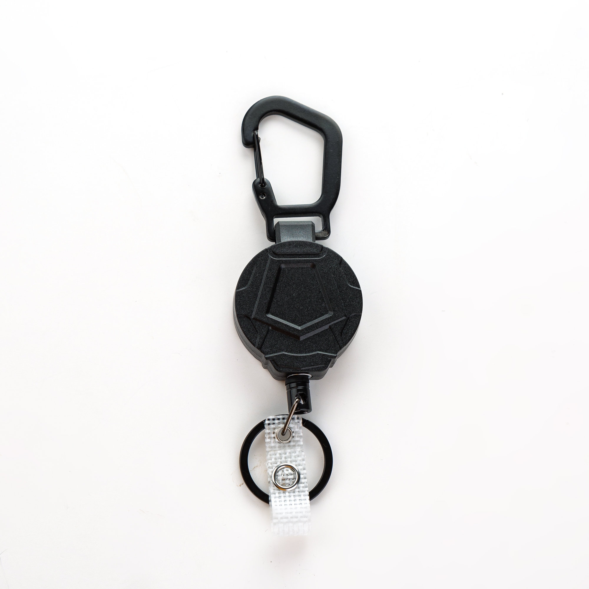 Durable Retractable Key Reel - Recoil Keyring with Clip 80cm Length -  Stationery Wholesale