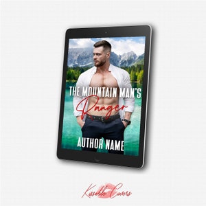The Mountain Man&#39;s Ranger, Premade Ebook Cover, Romance Instalove premade book cover, New Adult romance cover