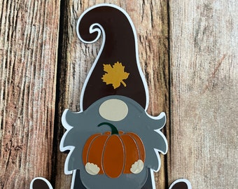 Gnome Decorations | Fall Magnet | Fall Magnet | Gnome Magnet