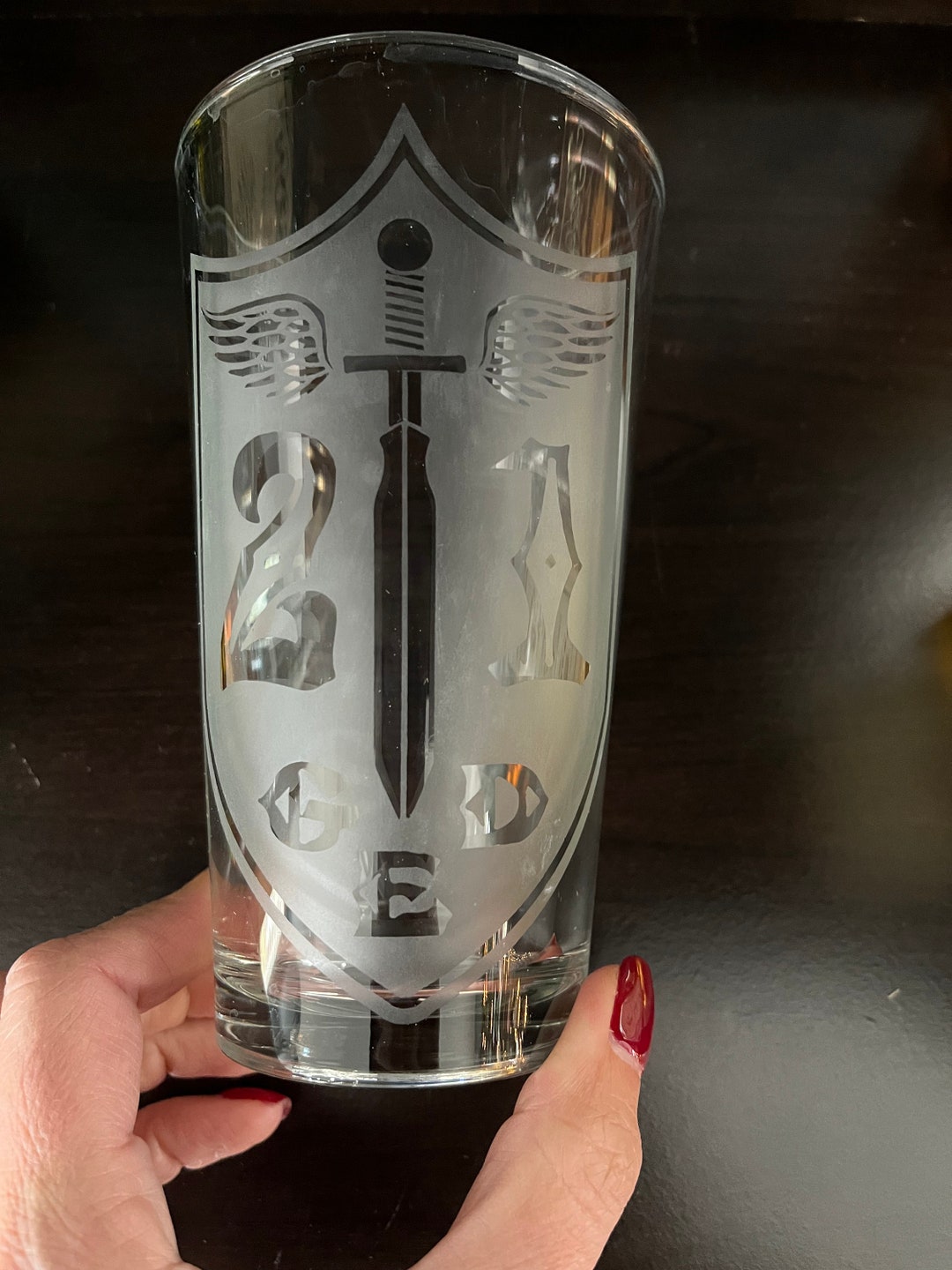 Beer Glass Etching, Bulk Order Glass Etching, Pint Glass Etching