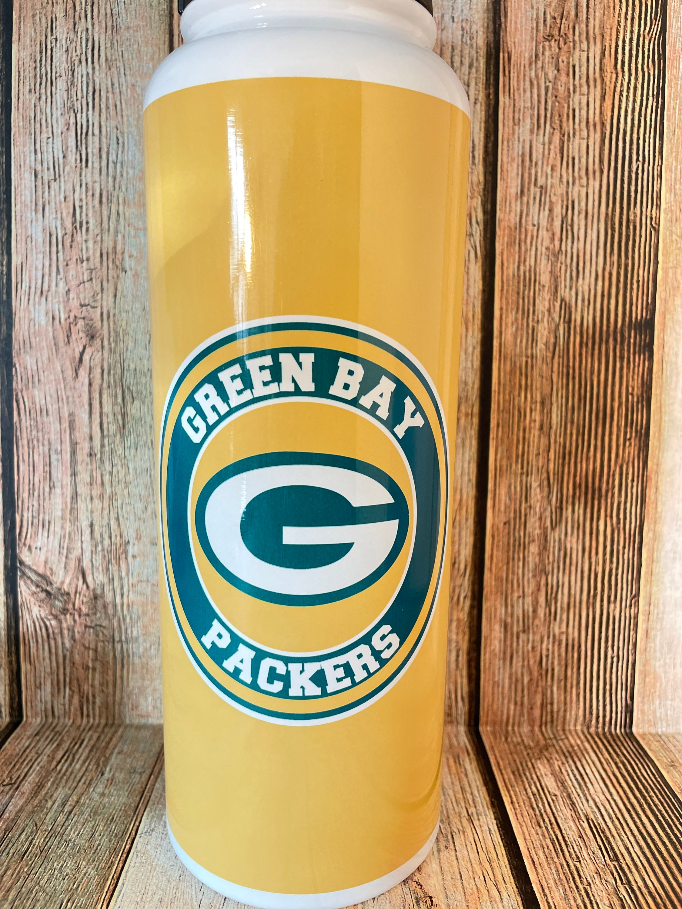 Green Bay Packers 20oz. Stainless Steel Mascot Tumbler