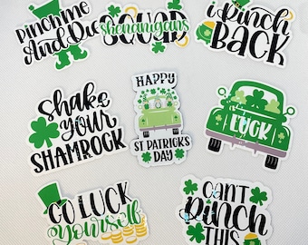 Celebrate St. Patrick's Day with Lucky Stickers and Magnets!
