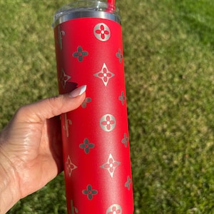 Louis Vuitton Stainless Steel Tumbler - Etsy