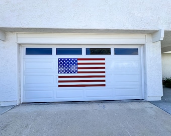 Large Magnetic American Flag 70x42 Inch | US Flag for Metal Doors, Garage & Car | Patriotic Magnet Décor