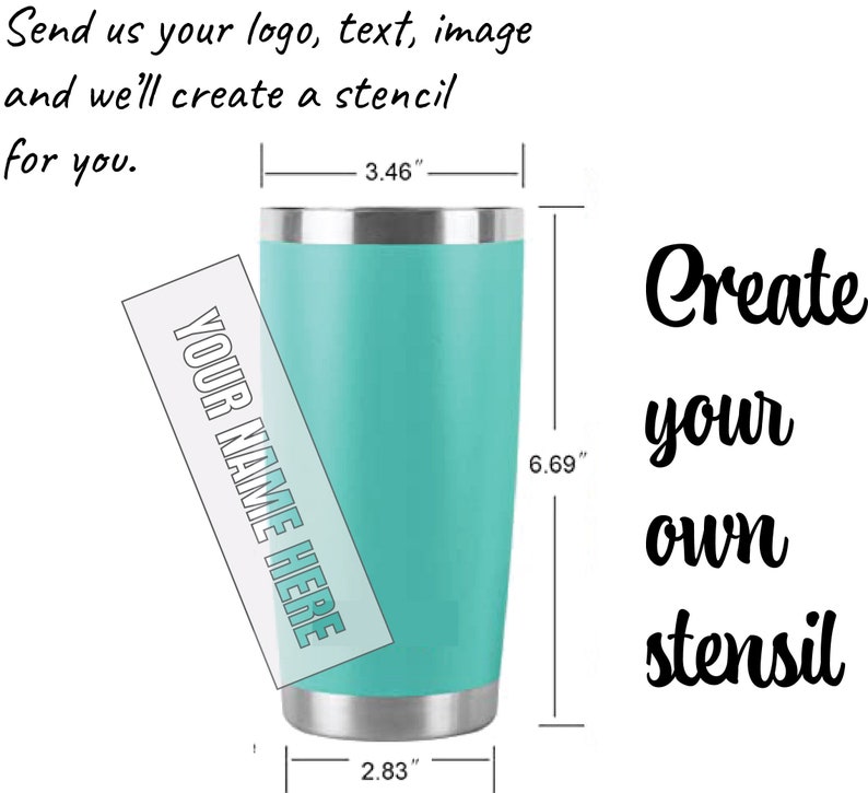 Custom Stencils With Oracal 651 Vinyl Adhesive Images Text Etsy