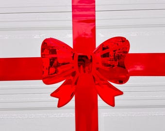 Oversized Magnetic Garage Door Bow, Holiday Car, Locker Decor