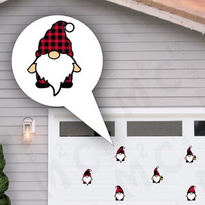 Gnomes for garage door, Magnetic Gnomes, Holiday Gnomes, Fall Gnomes