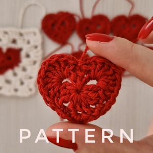 Heart Pattern, Crochet Heart Pattern, Make a Love, PDF