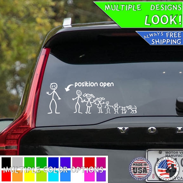 Divorced Family Stickers Etsy