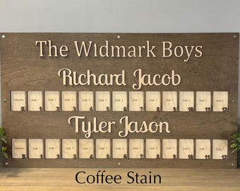 School Years Picture Frame, K-12 Picture Frame, Grade School Picture Frame, Photo Collage, Personalized Photo Frame, Wooden Picture Frame