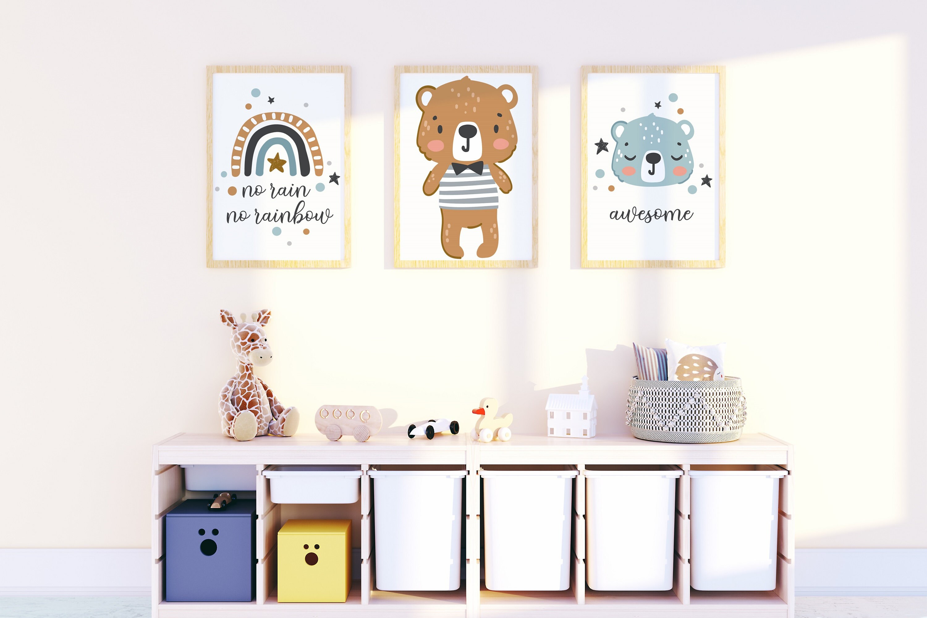 Nursery frame mockup Kid Room Mockup mock up frame interior Etsy