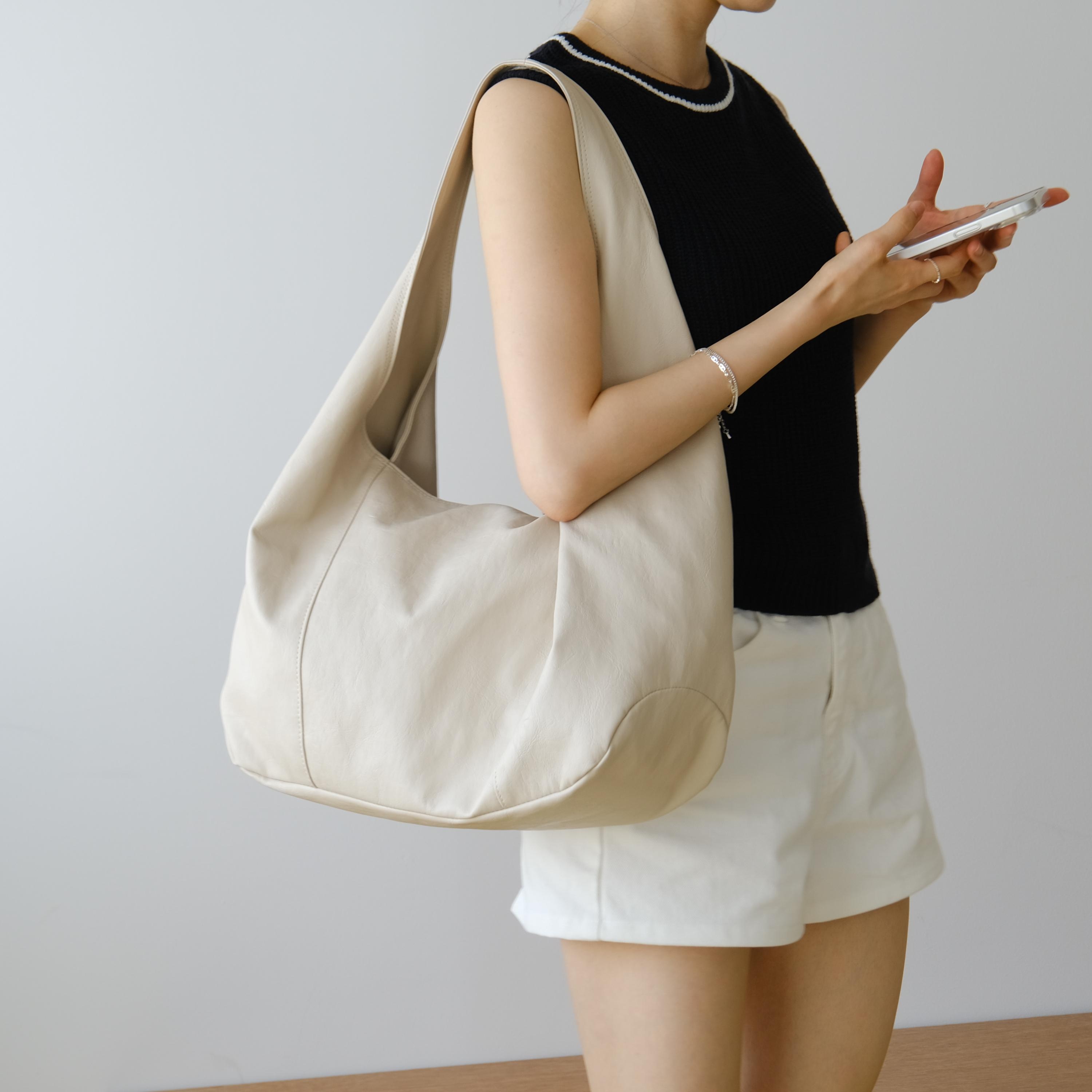 hobo-hobo123！♡ hobo-hobo123！♡ Ciel Hobo Oversized Tote Bag – LIKE DREAMS