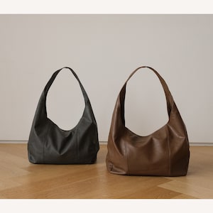 Eco Leather Hobo Bag for Women, Big Shoulder Bag for Women