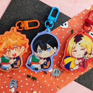 Haikyuu! | Volleyball anime keychain