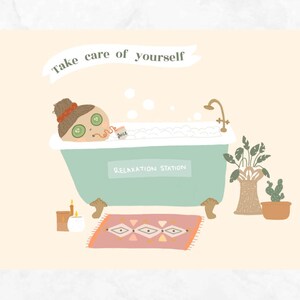 Prenez soin | Get Well, TLC, Carte de vœux