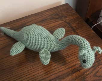 Crochet Fantasy Cryptid Loch Ness Monster