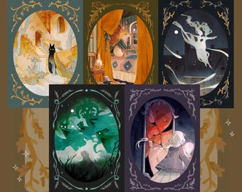 Halloween Postcards (2024 edition)