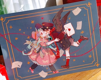 Large Postcard - JSHK Love letter