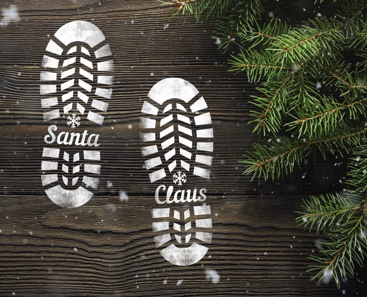 Santa Proof: Magical Santa Bootprints
