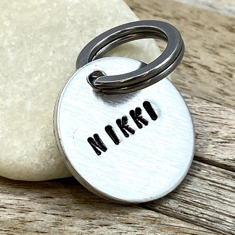 Custom Dog ID Tag, Custom Dog Collar Tag, Dog Tag for Dogs or Cat, Personalized, Pet ID Tag, Dog Name Tag Pet Tag, Kitten Cat ID Charm image 4