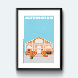 Altrincham Market, Manchester Print