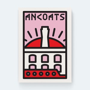 Ancoats Marina Manchester, Line Print