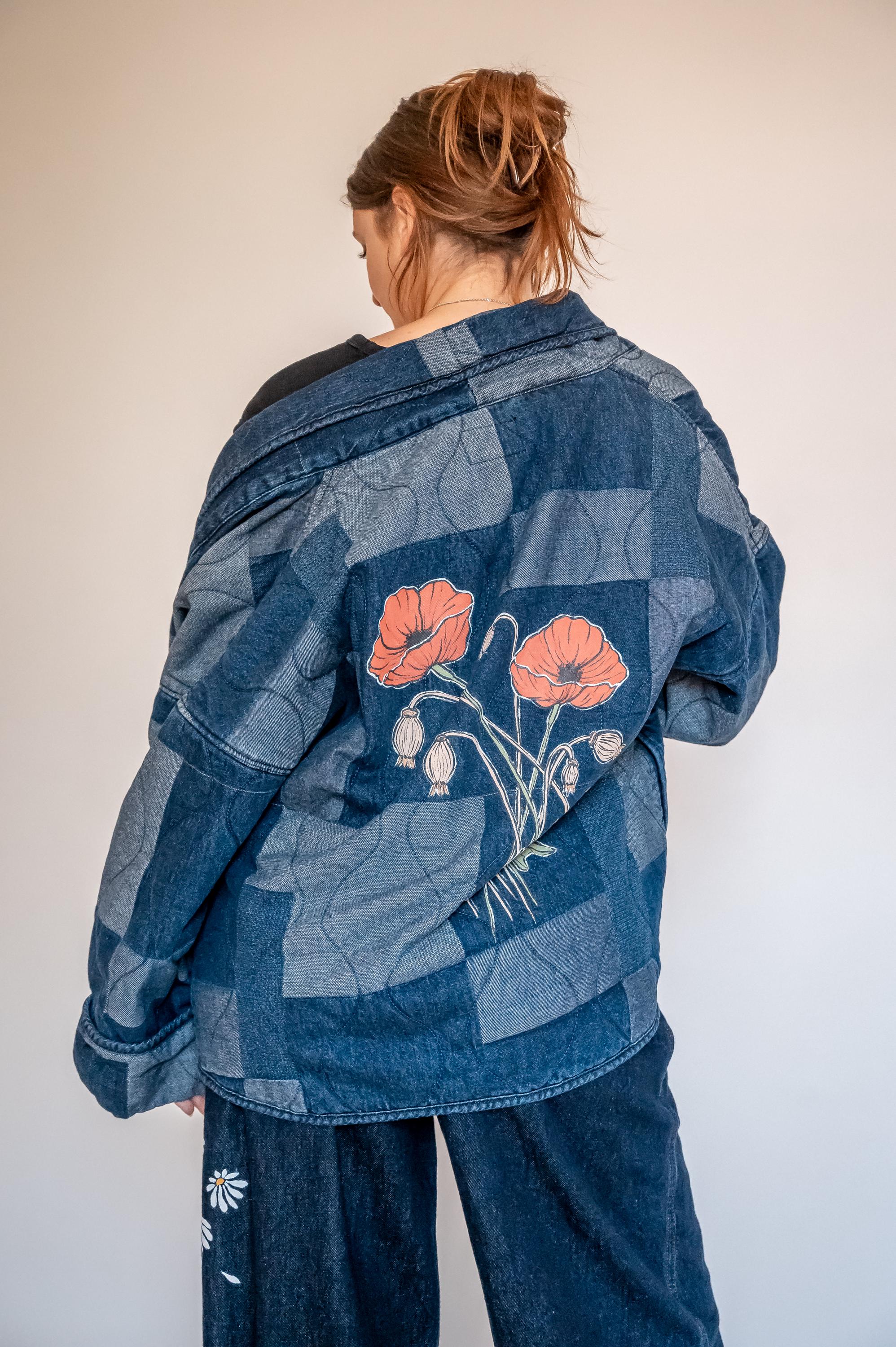 Poppy Jean Jacket - Etsy
