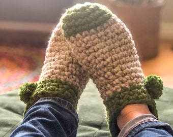 Chaussons de maison au crochet, Chaussons pour femmes, Pantoufles en laine chaude, Chaussures de maison faites à la main, Chaussures de pantoufles, Chaussons de chalet confortables, Chaussures d’intérieur