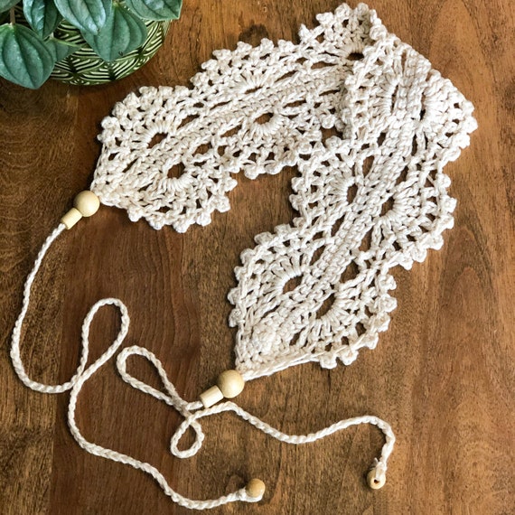 Summer Crochet Hairband, Cottagecore Headband, Ladies Boho  display picture 1