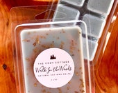 WALK IN the WOODS hand poured eco-friendly 100 soy wax melts - pine vanilla balsam peppermint wax warmer tarts - woodsy strong scented