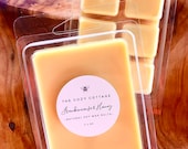 FRANKINCENSE HONEY 100 natural soy wax melts - eco friendly candles - hand poured - highly scented wax tarts - wax warmer melts - you pick