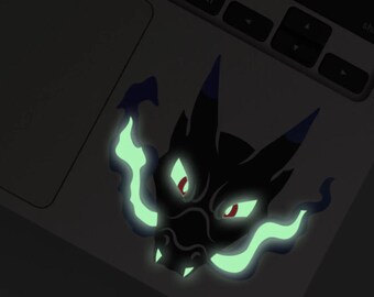 Pokemon Mega Charizard X - Glow Permanent Vinyl Decal