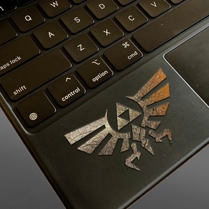 Legend of Zelda - METALLIC Textured Glossy Gold Permanent Vinyl Decal image 5