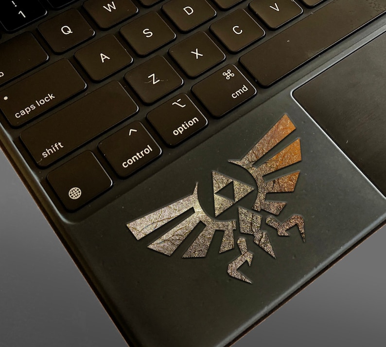 Legend of Zelda - METALLIC Textured Glossy Gold Permanent Vinyl Decal image 5