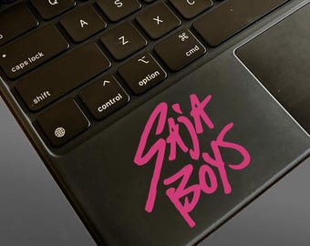Saja Boys - Pink/White Permanent Vinyl Decal Kpop Demon